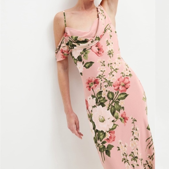 NWT Reformation Reya Dress Rose Garden - Picture 3 of 5
